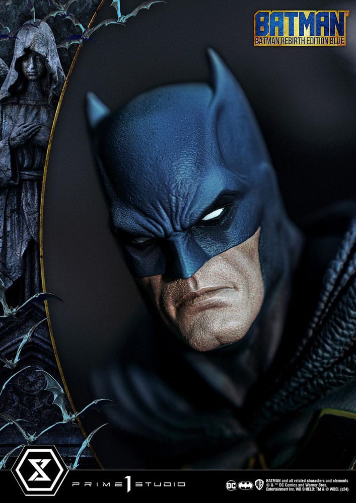 Batman Ultimate Premium Masterline Series Statue 1/4 Batman Rebirth Edition Blue Deluxe Bonus Version 71 cm - Bild 17