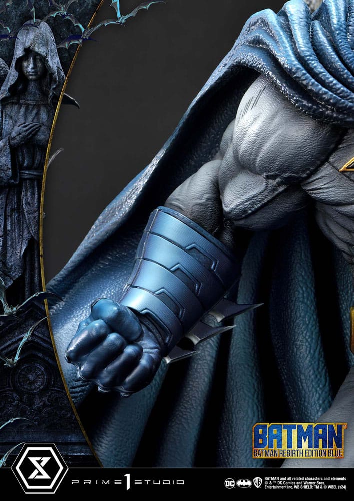 Batman Ultimate Premium Masterline Series Statue 1/4 Batman Rebirth Edition Blue Deluxe Bonus Version 71 cm - Bild 20