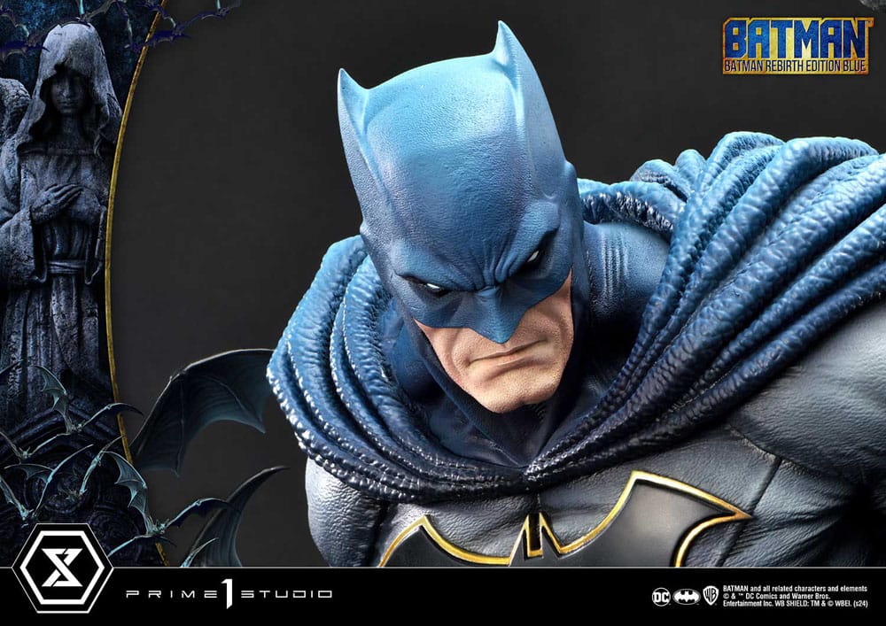 Batman Ultimate Premium Masterline Series Statue 1/4 Batman Rebirth Edition Blue Deluxe Bonus Version 71 cm - Bild 23