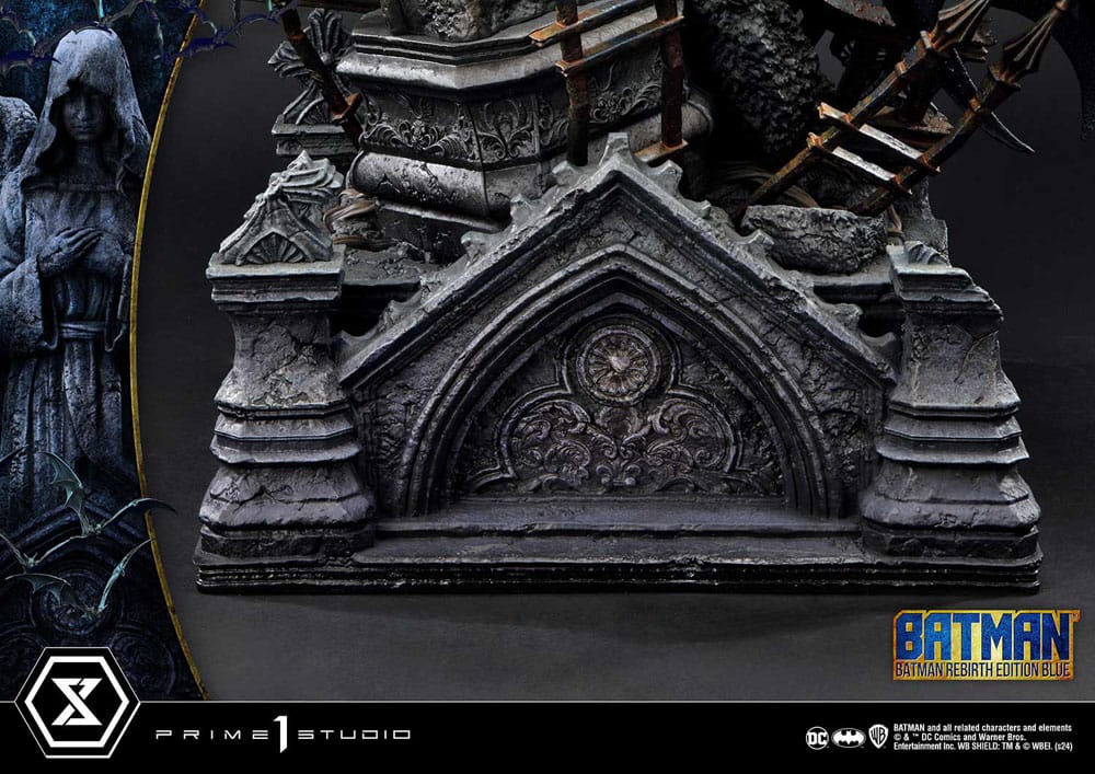 Batman Ultimate Premium Masterline Series Statue 1/4 Batman Rebirth Edition Blue Deluxe Bonus Version 71 cm - Bild 25