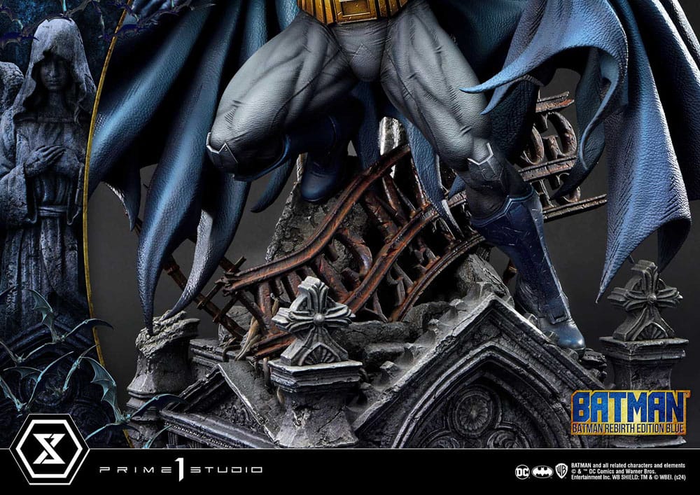 Batman Ultimate Premium Masterline Series Statue 1/4 Batman Rebirth Edition Blue Deluxe Bonus Version 71 cm - Bild 26