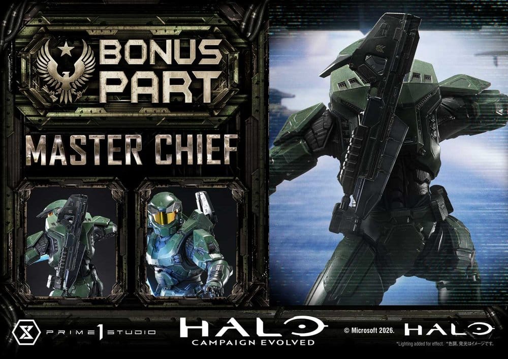 Halo Ultimate Premium Masterline Series Statue 1/4 Campaign Evolved Master Chief Bonus Version 78 cm - Bild 3