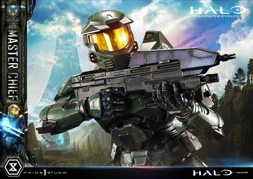 Halo Ultimate Premium Masterline Series Statue 1/4 Campaign Evolved Master Chief Bonus Version 78 cm - Bild 7