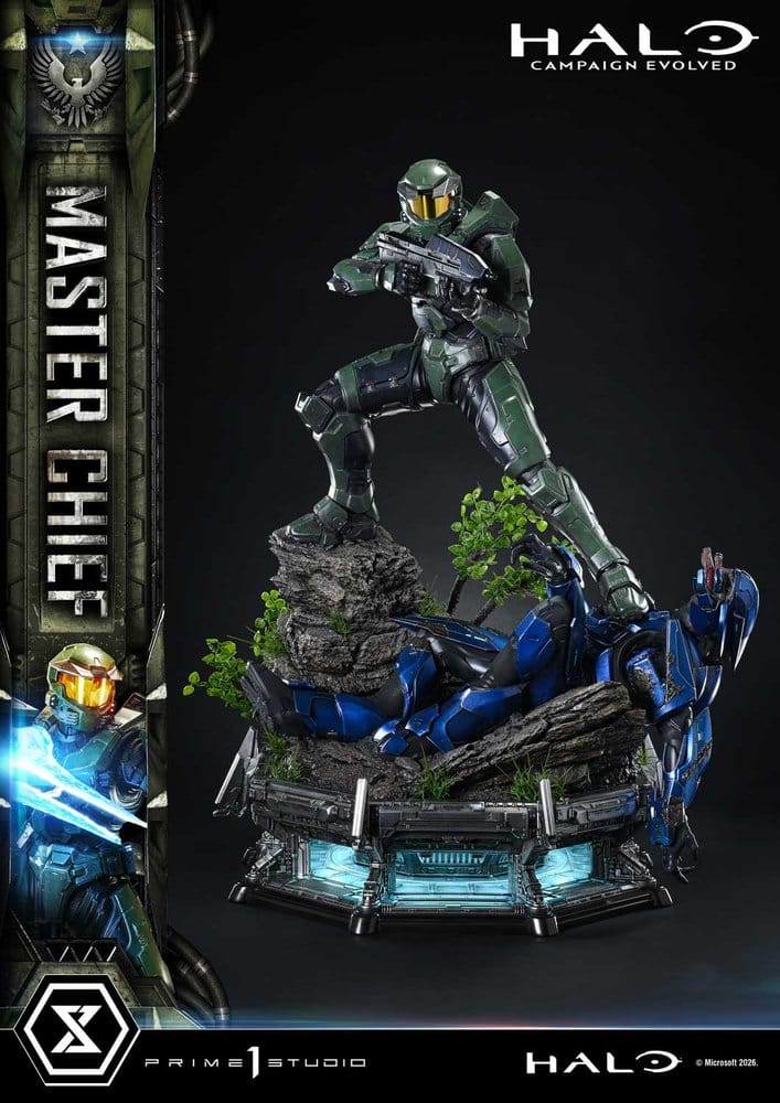 Halo Ultimate Premium Masterline Series Statue 1/4 Campaign Evolved Master Chief Bonus Version 78 cm - Bild 11