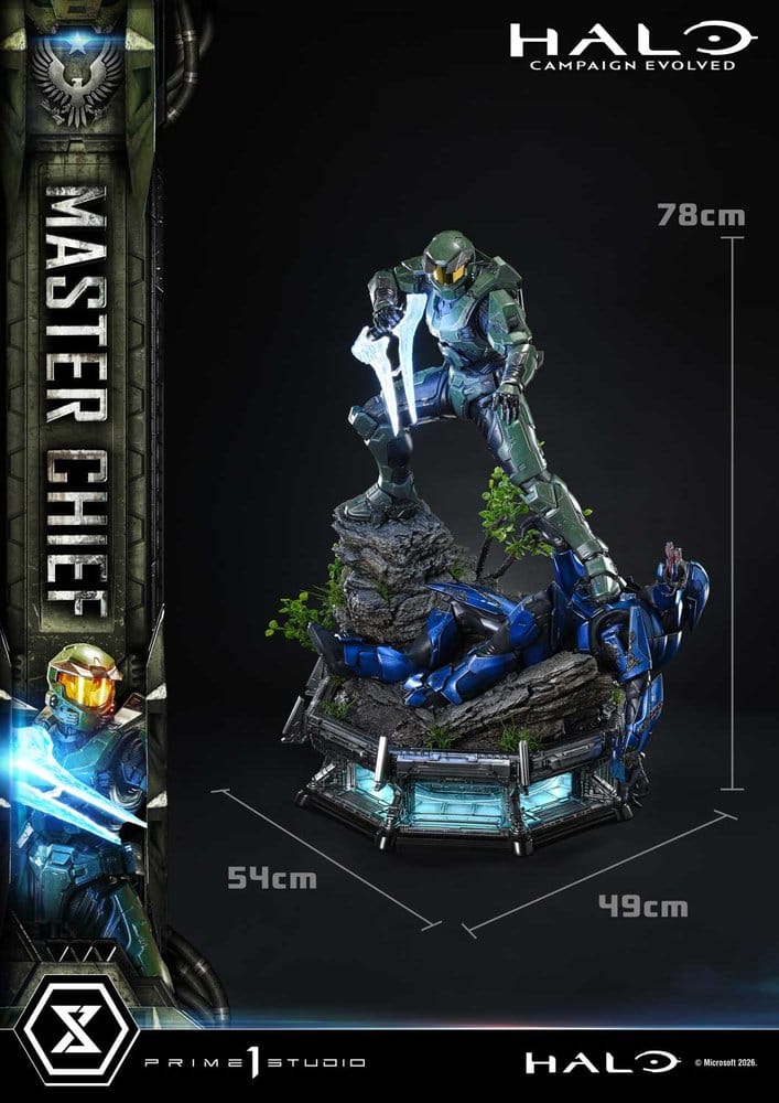 Halo Ultimate Premium Masterline Series Statue 1/4 Campaign Evolved Master Chief Bonus Version 78 cm - Bild 12