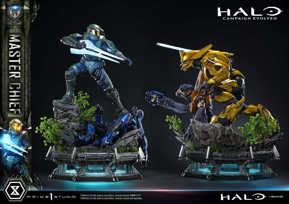 Halo Ultimate Premium Masterline Series Statue 1/4 Campaign Evolved Master Chief Bonus Version 78 cm - Bild 16