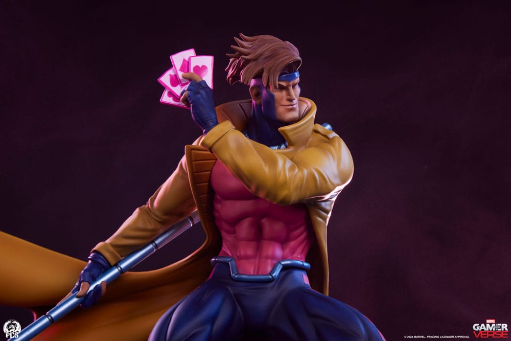 Marvel Gamerverse Classics PVC Statue 1/10 Gambit Player 2 Edition 17 cm - Image 4
