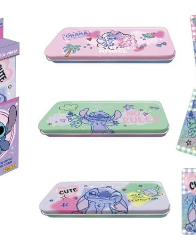 Stitch Trading Cards Good Vibes Pencil Tin