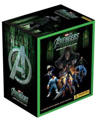 Avengers: Doomsday Sticker & Trading Card Collection Box (36)