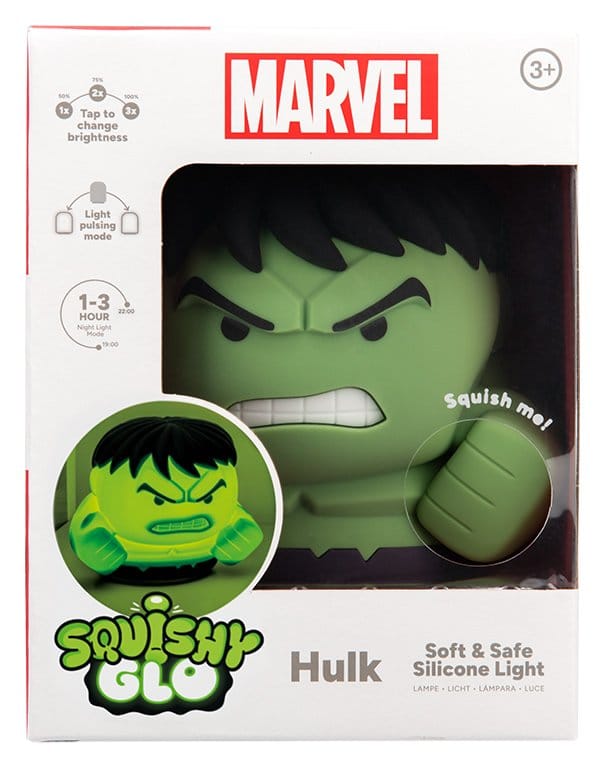 Marvel Universe SquishyGlo Silicon Light Hulk Rechargeable 15 cm - Bild 7