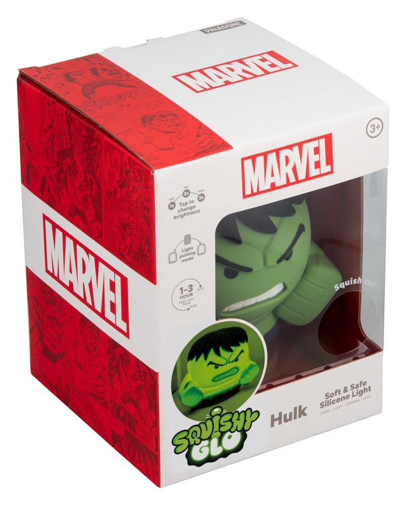 Marvel Universe SquishyGlo Silicon Light Hulk Rechargeable 15 cm - Bild 8