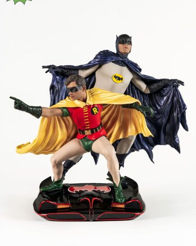 DC Comics PVC Diorama Statue 1/8 Batman & Robin 1966 23 cm