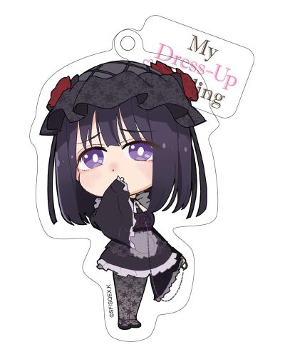 My Dress-Up Darling Acrylic Keychain Marin Shizuku Cosplay Chibi Style 8 cm