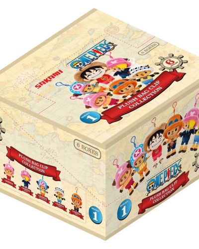One Piece Plush Keychain Blind Box 11 cm Display (6)