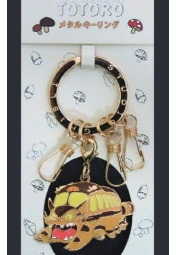 My Neighbor Totoro Metal-Keychain Catbus