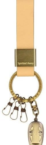 Spirited Away Leather-Keychain No Face