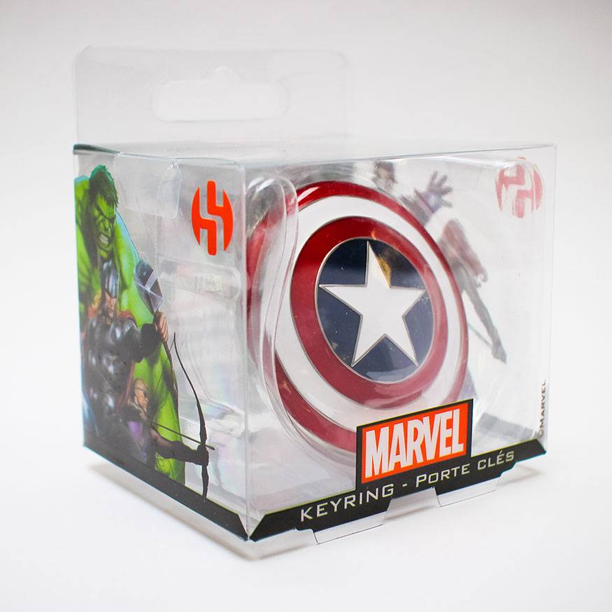 Marvel Comics Metal Keychain Captain America Shield - Bild 3
