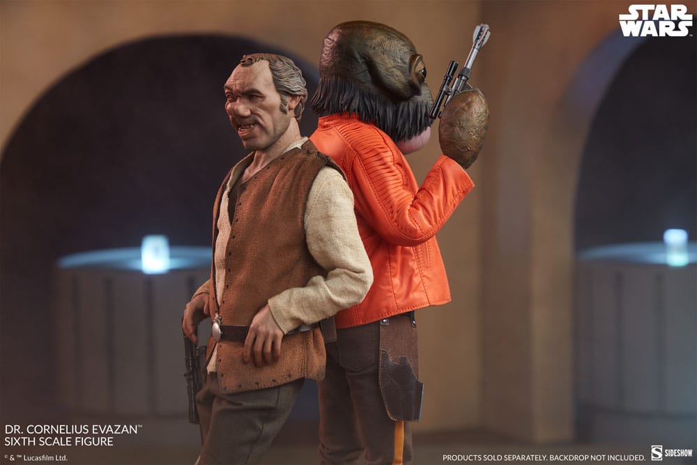Star Wars Episode IV Scum & Villainy Action Figure 1/6 Doctor Cornelius Evazan 30 cm - Bild 7