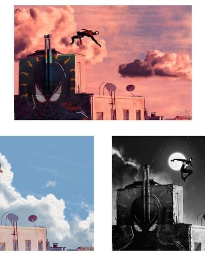Marvel Set of 3 Art Prints Spider-Man 30 x 46 cm – unframed