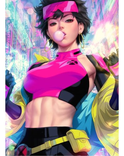 X-Men Marvel Art Print Jubilee 46 x 61 cm – unframed
