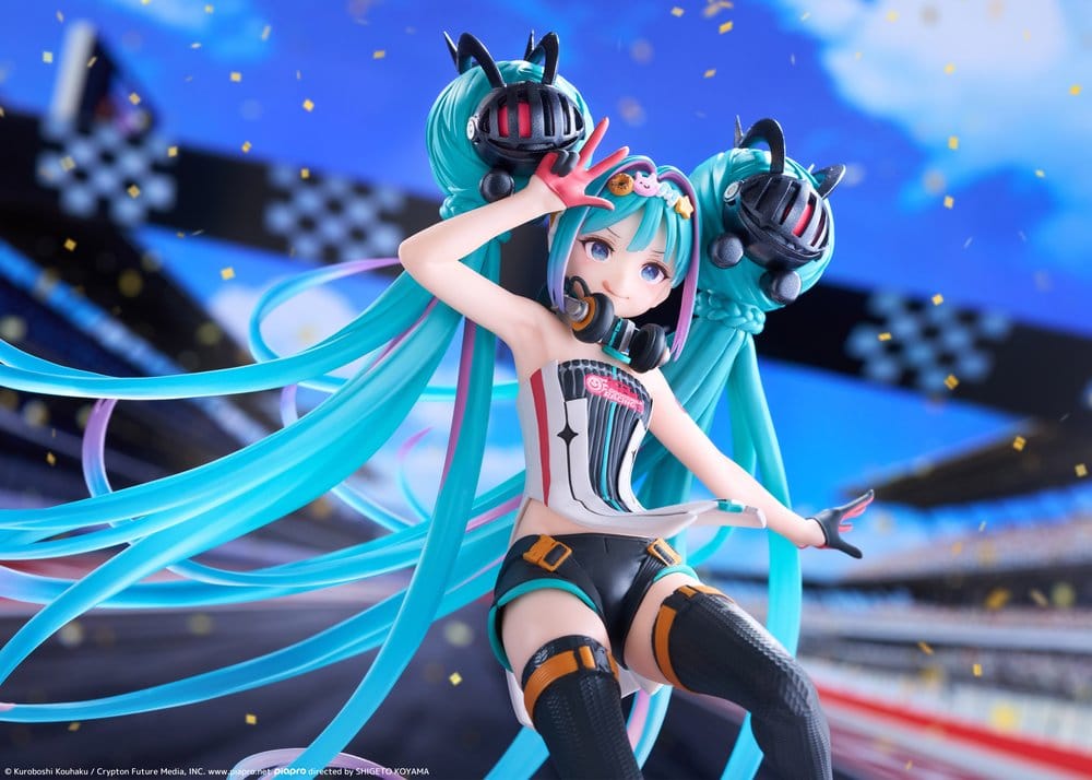 Hatsune Miku Taito Kuji PVC Figure Racing Miku 2026 Ver. Original 18 cm - Image 6