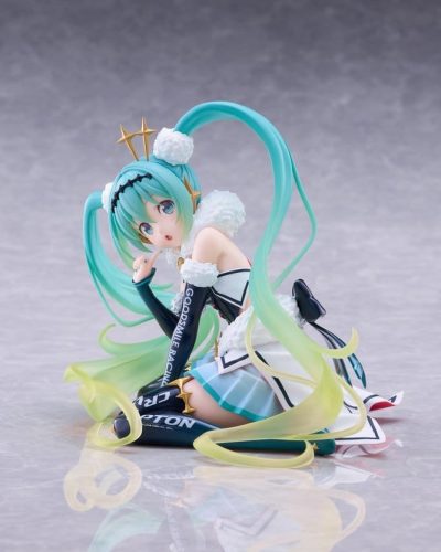 Hatsune Miku Taito Kuji PVC Figure Racing Miku 2018 Ver. Round 8 13 cm