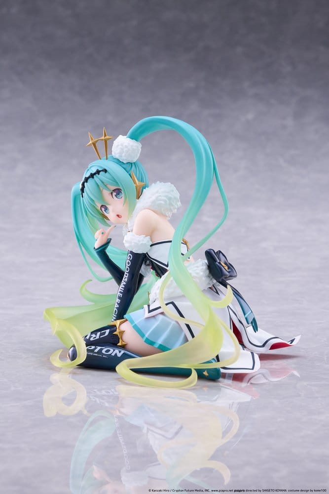 Hatsune Miku Taito Kuji PVC Figure Racing Miku 2018 Ver. Round 8 13 cm - Bild 8