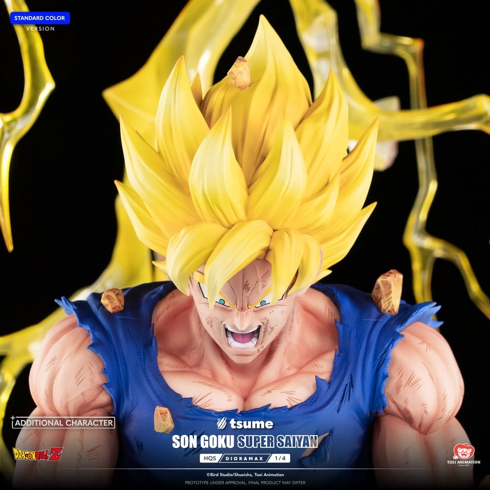 Dragon Ball Z HQS Dioramax Figure 1/4 Son Goku Super Saiyan 51 cm - Image 5