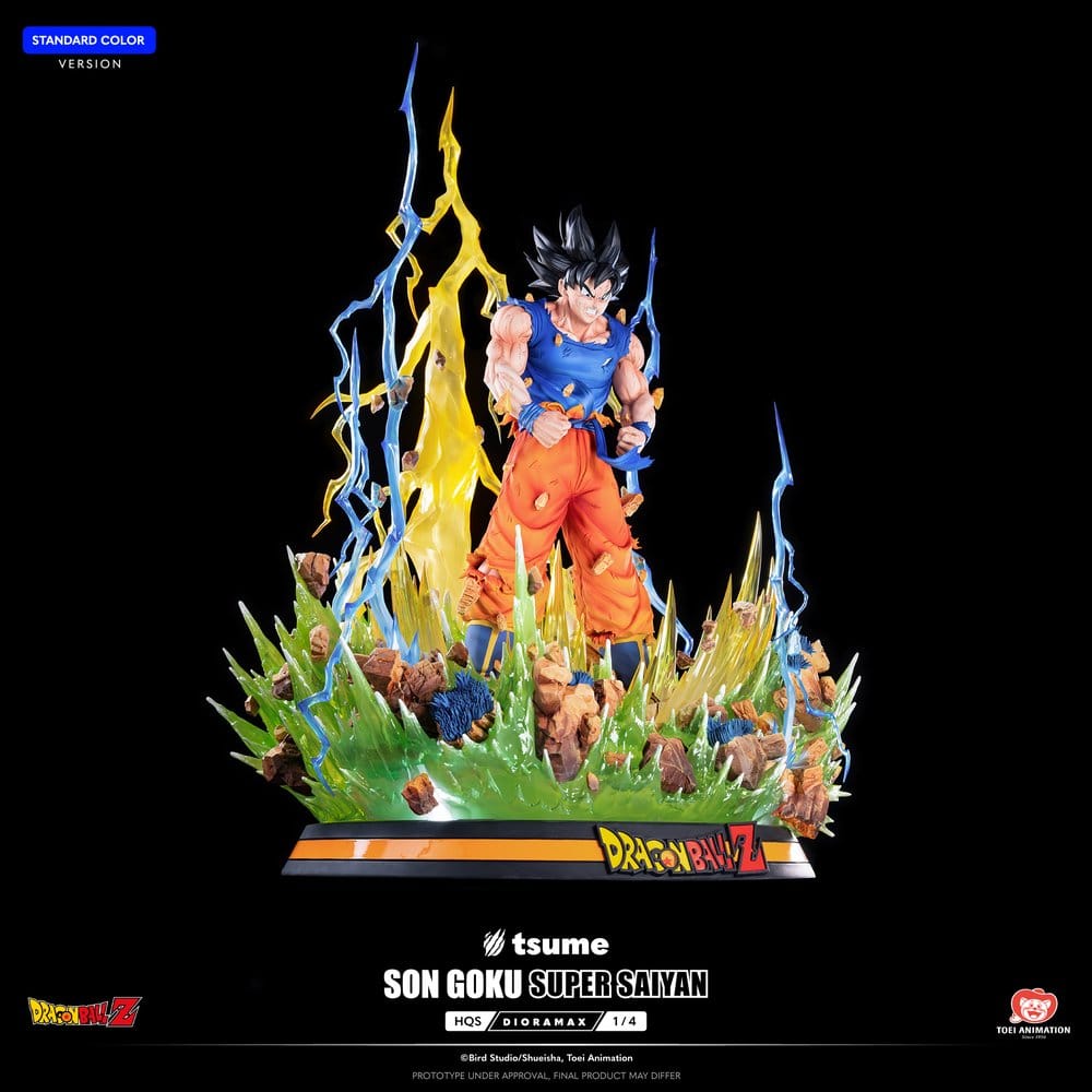 Dragon Ball Z HQS Dioramax Figure 1/4 Son Goku Super Saiyan 51 cm - Image 6