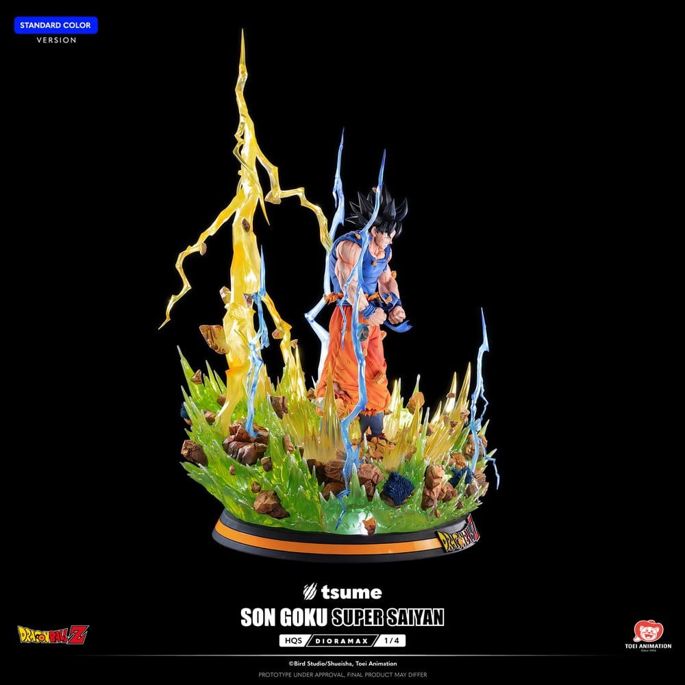 Dragon Ball Z HQS Dioramax Figure 1/4 Son Goku Super Saiyan 51 cm - Image 9