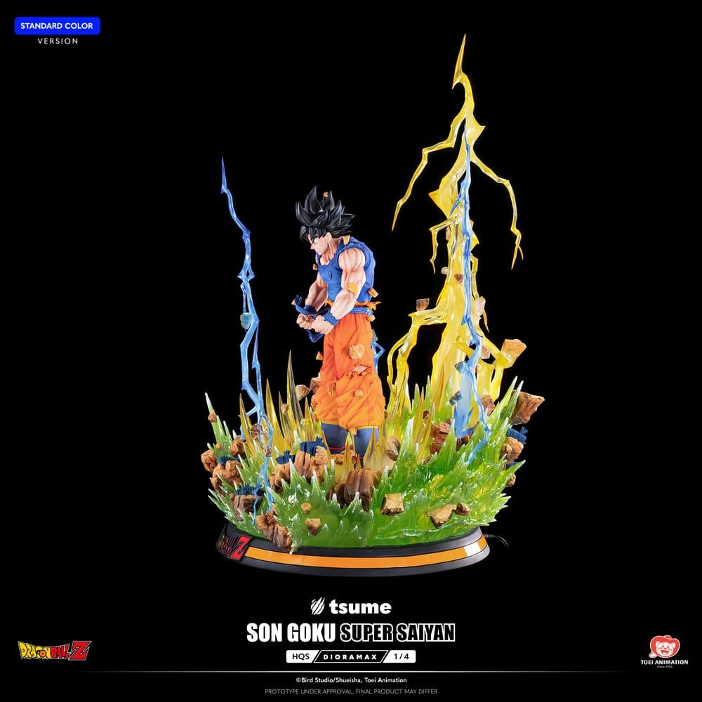Dragon Ball Z HQS Dioramax Figure 1/4 Son Goku Super Saiyan 51 cm - Image 13