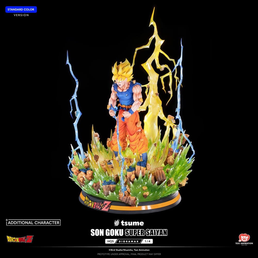 Dragon Ball Z HQS Dioramax Figure 1/4 Son Goku Super Saiyan 51 cm - Image 14