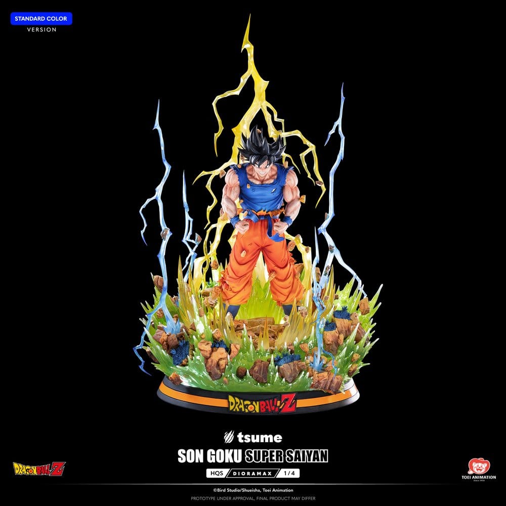 Dragon Ball Z HQS Dioramax Figure 1/4 Son Goku Super Saiyan 51 cm - Image 21