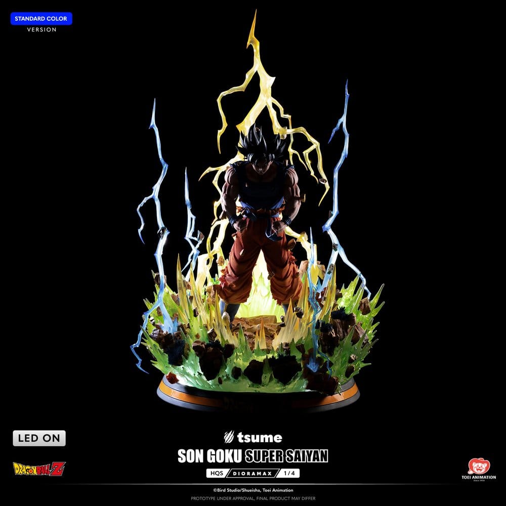 Dragon Ball Z HQS Dioramax Figure 1/4 Son Goku Super Saiyan 51 cm - Image 22
