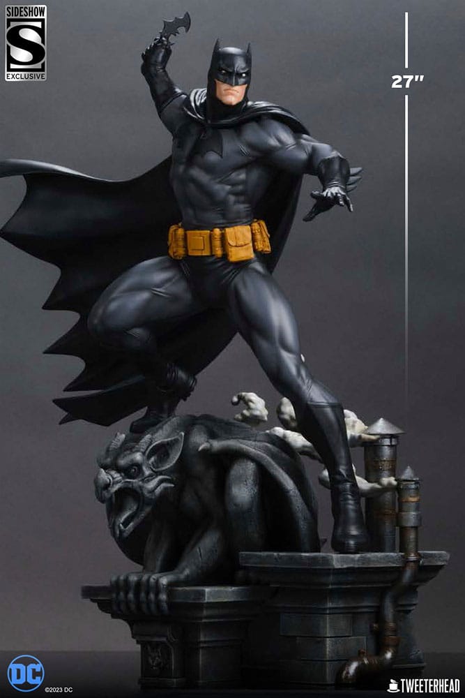 DC Comics Maquette 1/4 Batman (Black and Gray Edition) 66 cm - Image 7