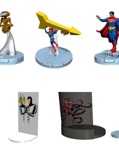 DC Comics Wizkids HeroClix Iconix Mini Figures Fortress of Solitude Vol 1 13 cm