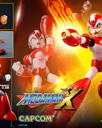 threezero MDLX Mega Man X Rising Fire Version Action Figure