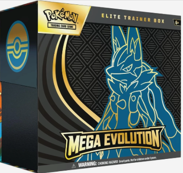 Pokémon TCG Mega Evolution: Mega Lucario Elite Trainer Box – 10x Boxes (English)