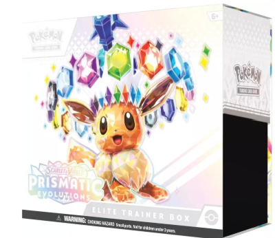 Prismatic Evolutions Elite Trainer Box 10x boxes – English