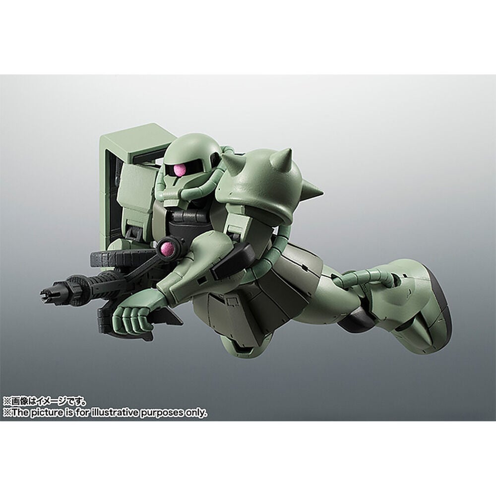 Mobile Suit Gundam Robot Spirits MS 06 Zaku ver ANIME Reissue figure 12,5cm - Image 5
