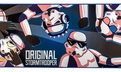 Original Stormtrooper Desk Mat Disco
