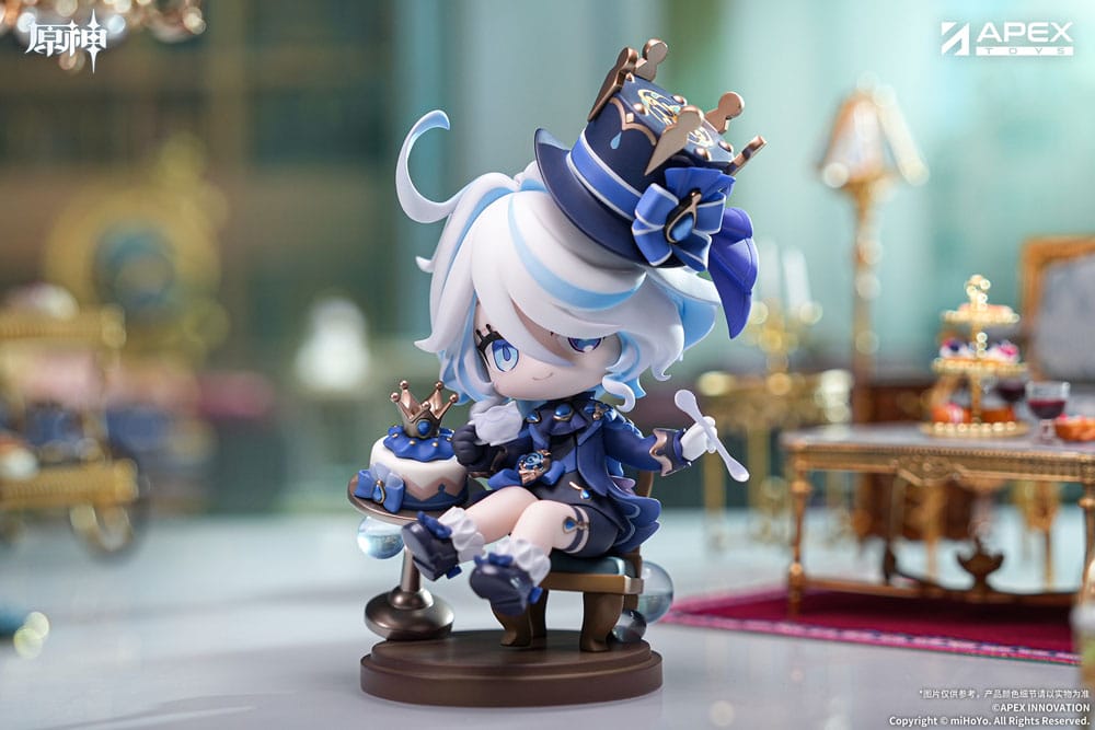 Genshin Impact PVC Statue Furina Amai Gogo no Sanbika Chibi Chara Ver. 13 cm - Image 9