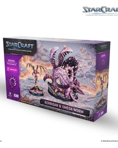 StarCraft TMG Hero Expansion Set Zerg: Kerrigan & Omega Worm