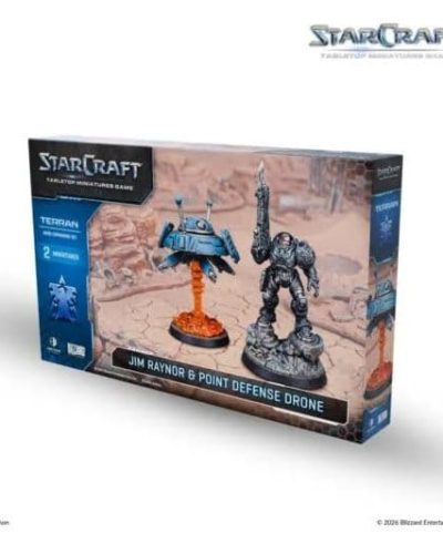 StarCraft TMG Hero Expansion Set Terran: Jim Raynor & Point Defense Drone