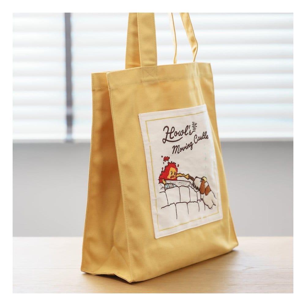 Howl's Moving Castle Tote Bag Calcifer & Heen - Bild 3