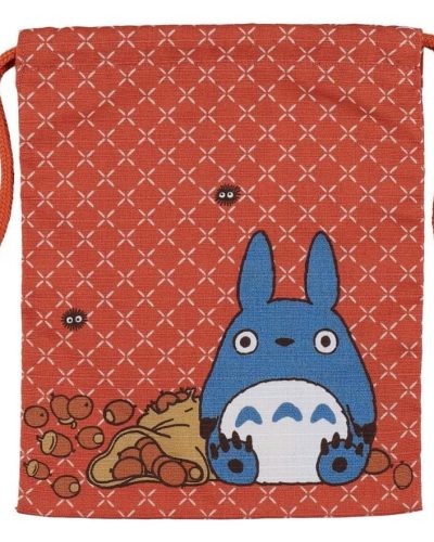 My Neighbor Totoro Cloth Bag Middle Totoro Orange