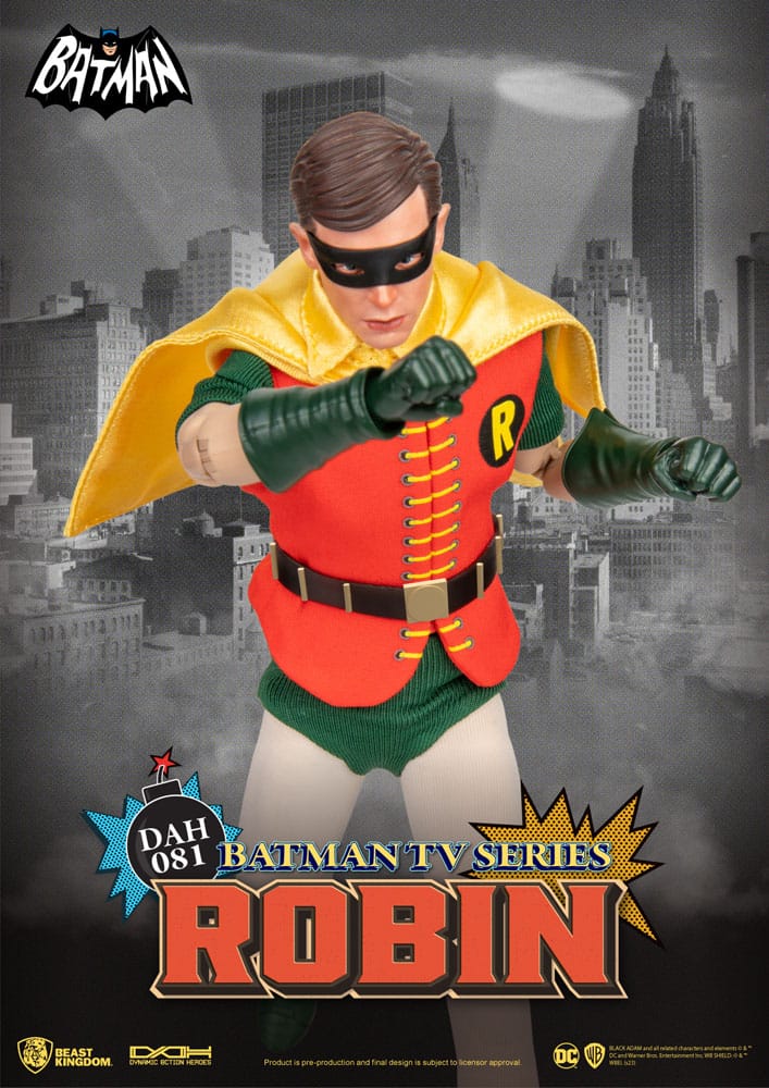 DC Comics Dynamic 8ction Heroes Action Figure 1/9 Batman TV Series Robin 24 cm - Image 3