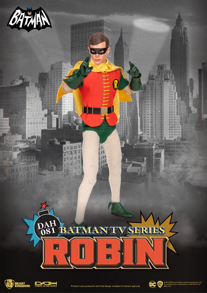 DC Comics Dynamic 8ction Heroes Action Figure 1/9 Batman TV Series Robin 24 cm - Image 7