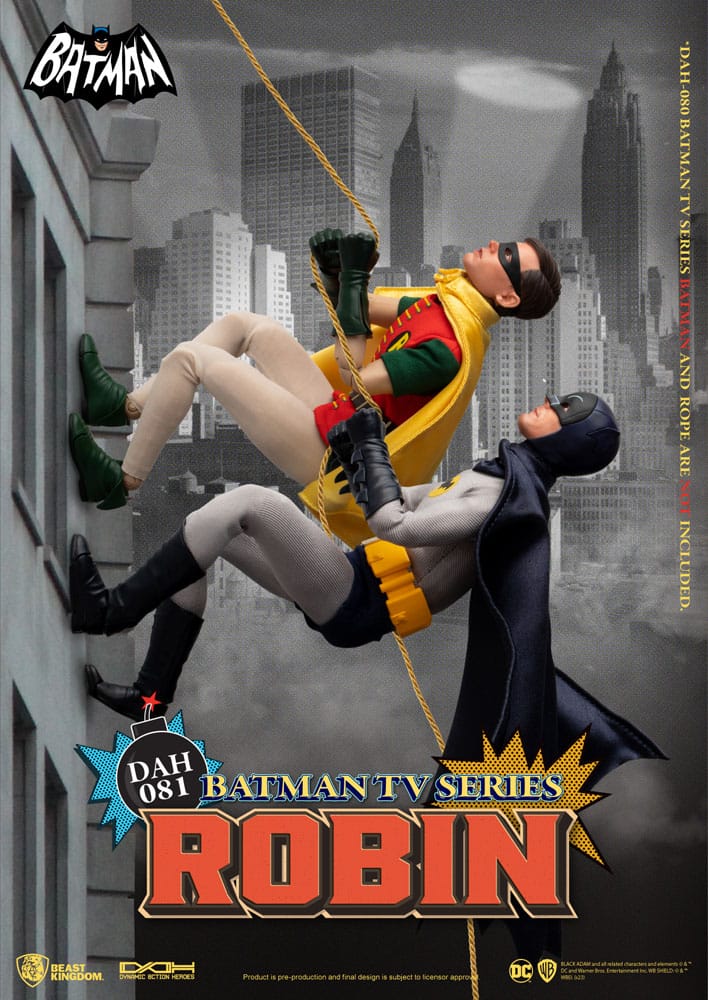DC Comics Dynamic 8ction Heroes Action Figure 1/9 Batman TV Series Robin 24 cm - Image 10