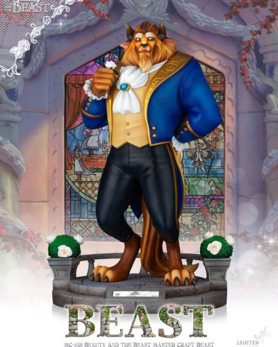 Disney Master Craft Statue Beauty and the Beast Beast 39 cm